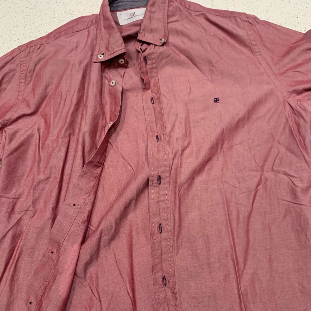 Men Carolina Herrera shirt size 17